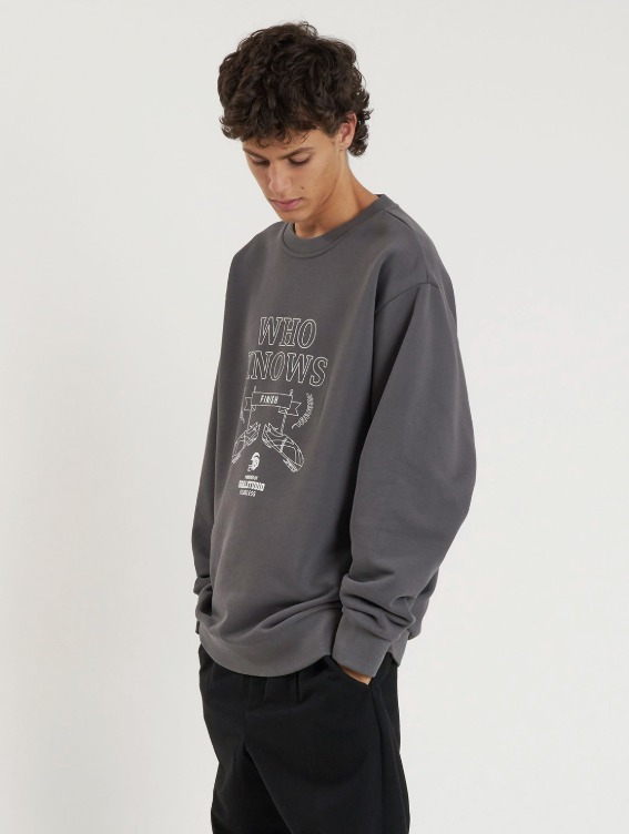 [50%]WHO KNOWS BOBSLEIGH SWEAT - GREY